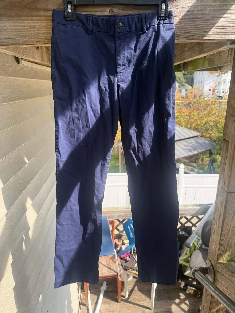 Polo Ralph Lauren Chino Pants Size 14 Navy Blue